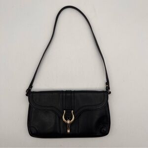 Kate Spade Mini Small Shoulder Bag Purse Black Y2K Vintage Retro Minimalist